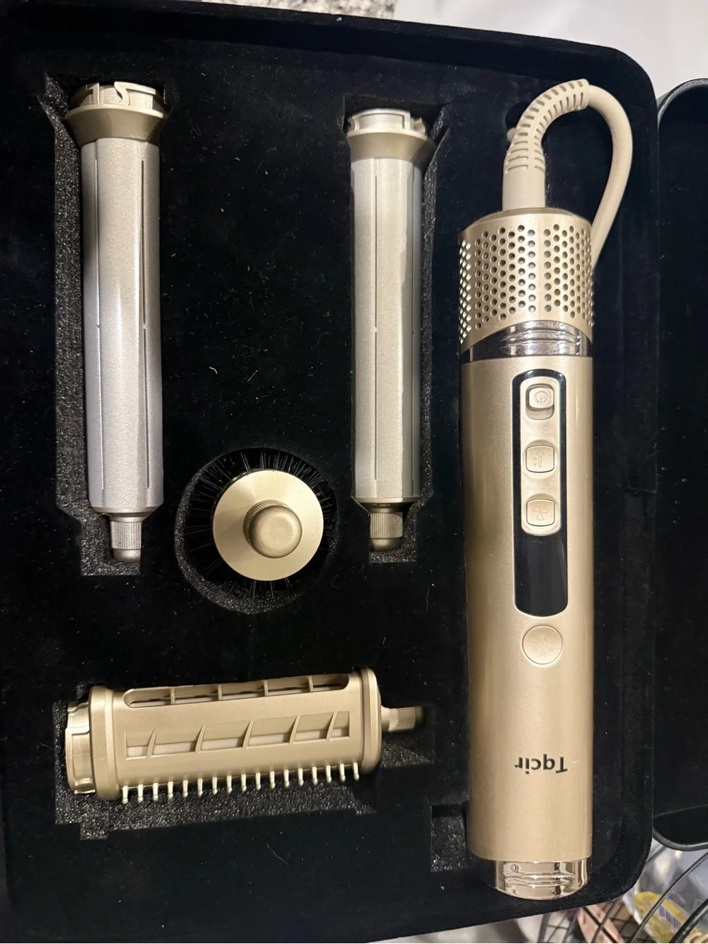 Gold 8-in-1 Portable Hair Styler - Gold